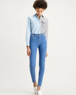 Femme Levi's® Jean 720 Hirise Super Skinny sculpt Eclips bleu