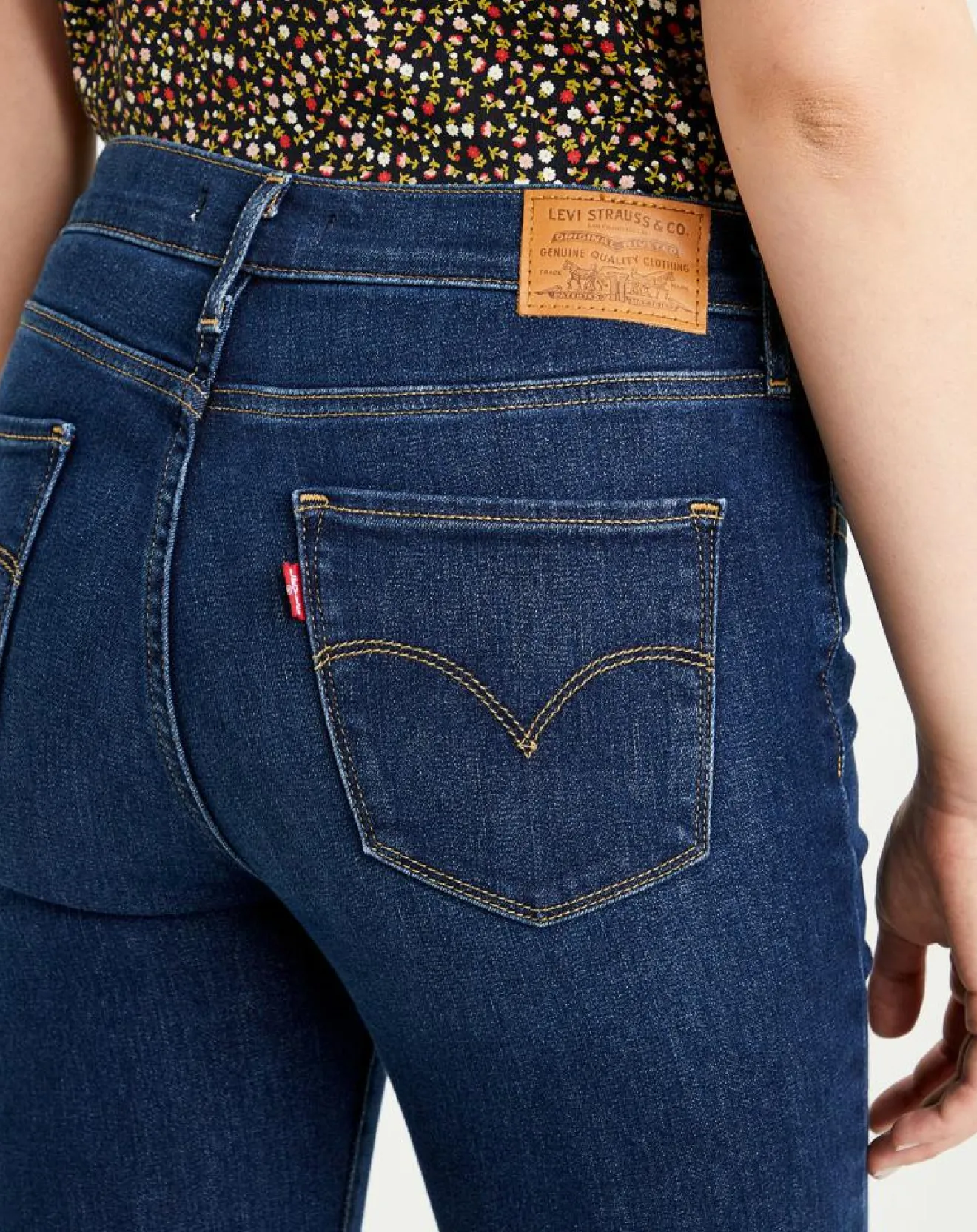 Online Levi's® Jean 720 Hirise Super Skinny bleu