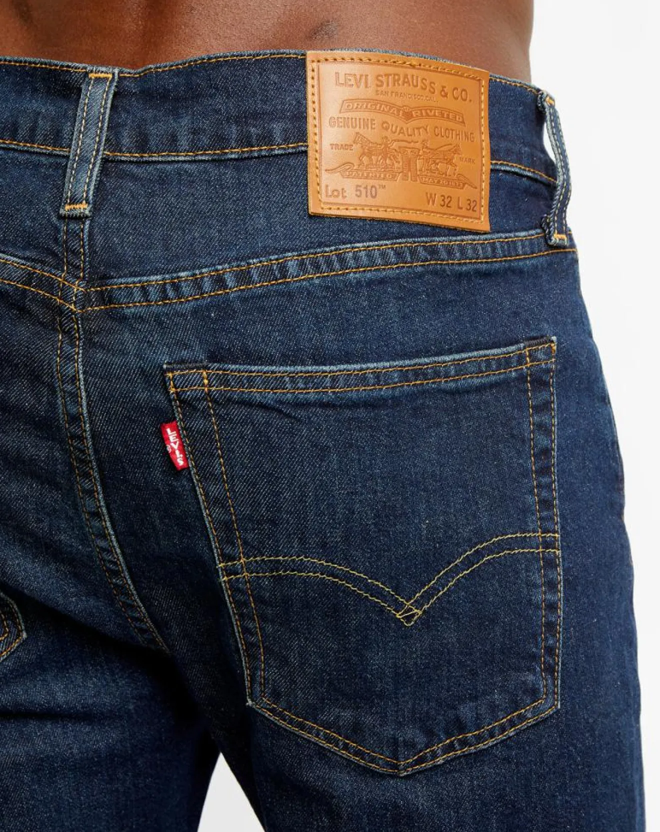 Homme Levi's® Jean 510 Skinny bleu brut