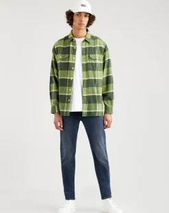 Homme Levi's® Jean 510 skinny délavé bleu brut