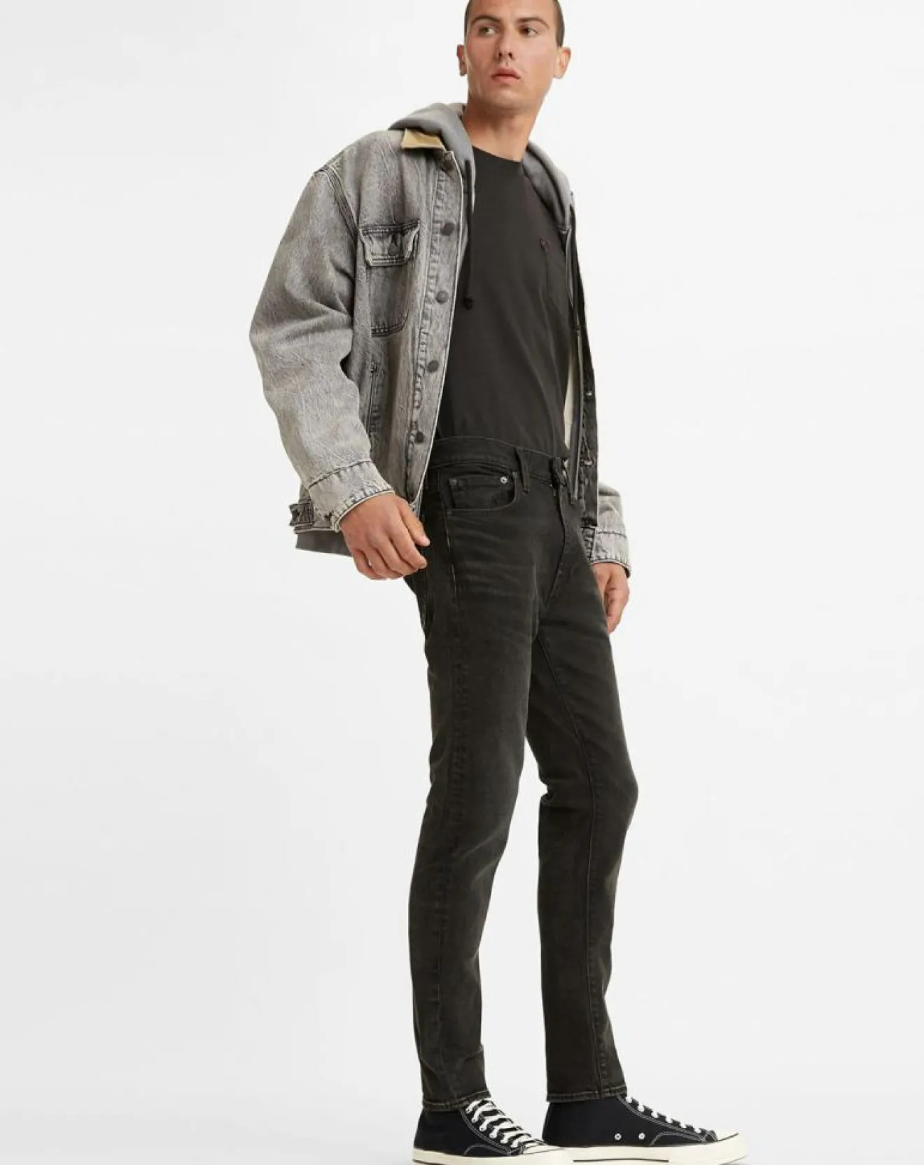 Homme Levi's® Jean 510 skinny Outer Limit Adv noir