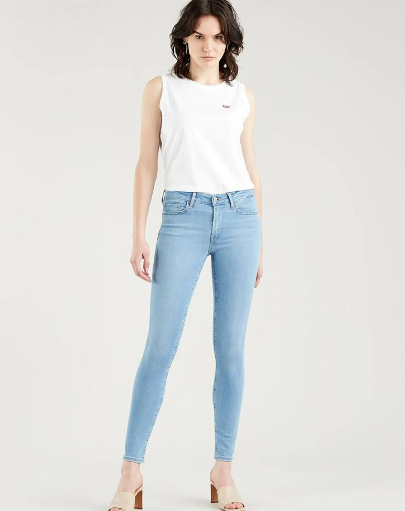 Femme Levi's® Jean 711 skinny Rio Fate bleu clair