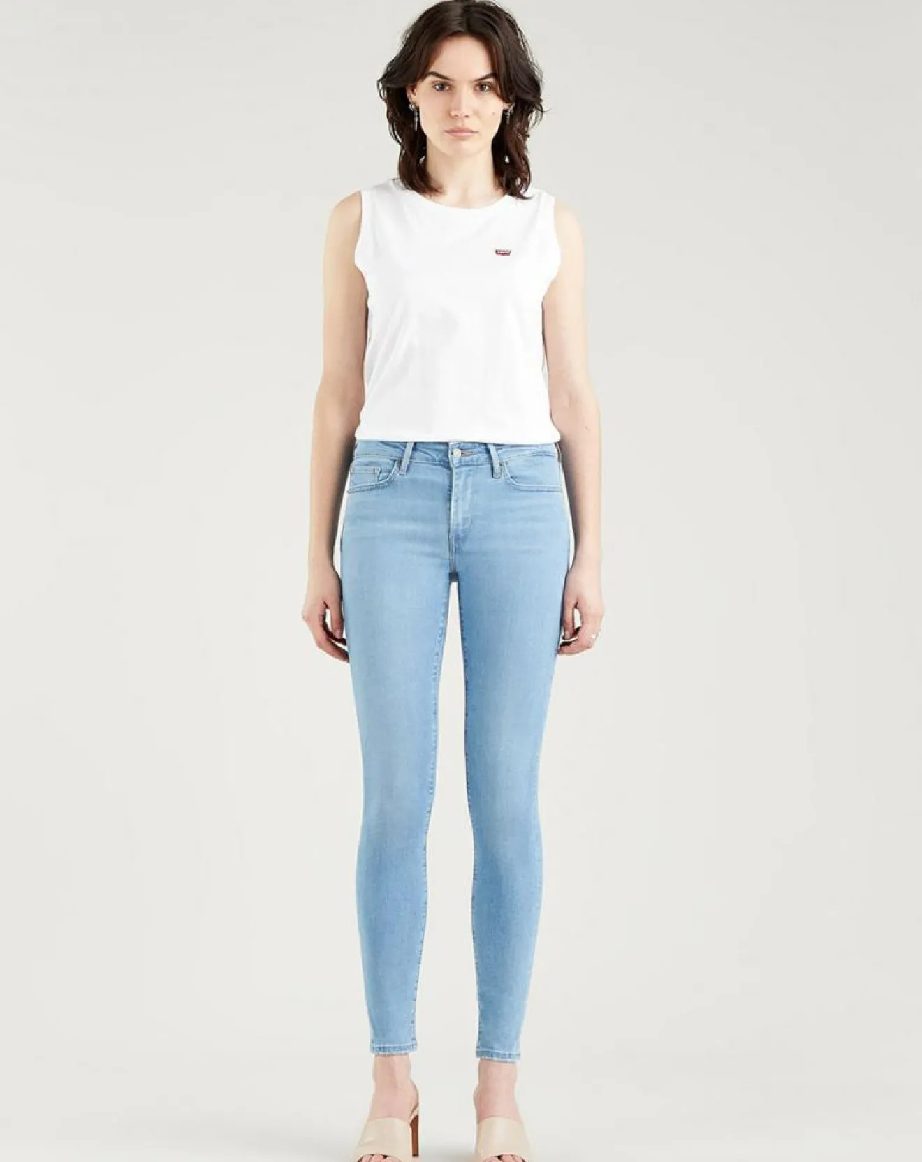Femme Levi's® Jean 711 skinny Rio Fate bleu clair