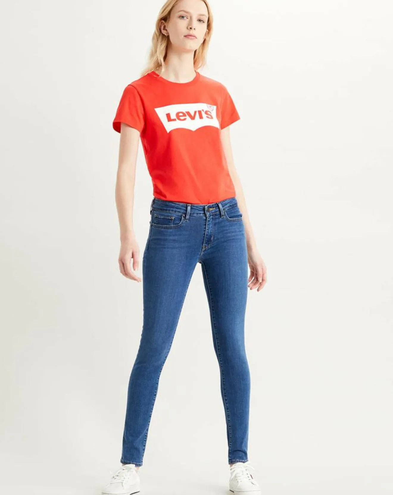 Femme Levi's® Jean 711 Skinny sculpt Bogota Way bleu