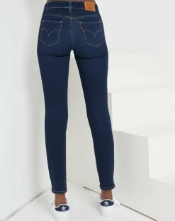 Femme Levi's® Jean 712 Slim bleu