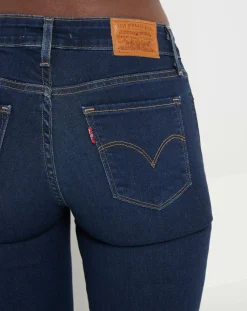 Femme Levi's® Jean 712 Slim bleu