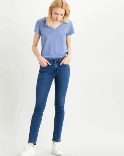 New Levi's® Jean 712 Slim Bogota Heat bleu