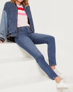 Femme Levi's® Jean 712 Slim Los Angeles Breeze bleu