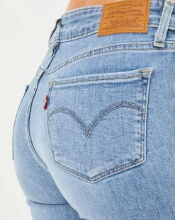 New Levi's® Jean 712 Slim San Francisco Fog bleu