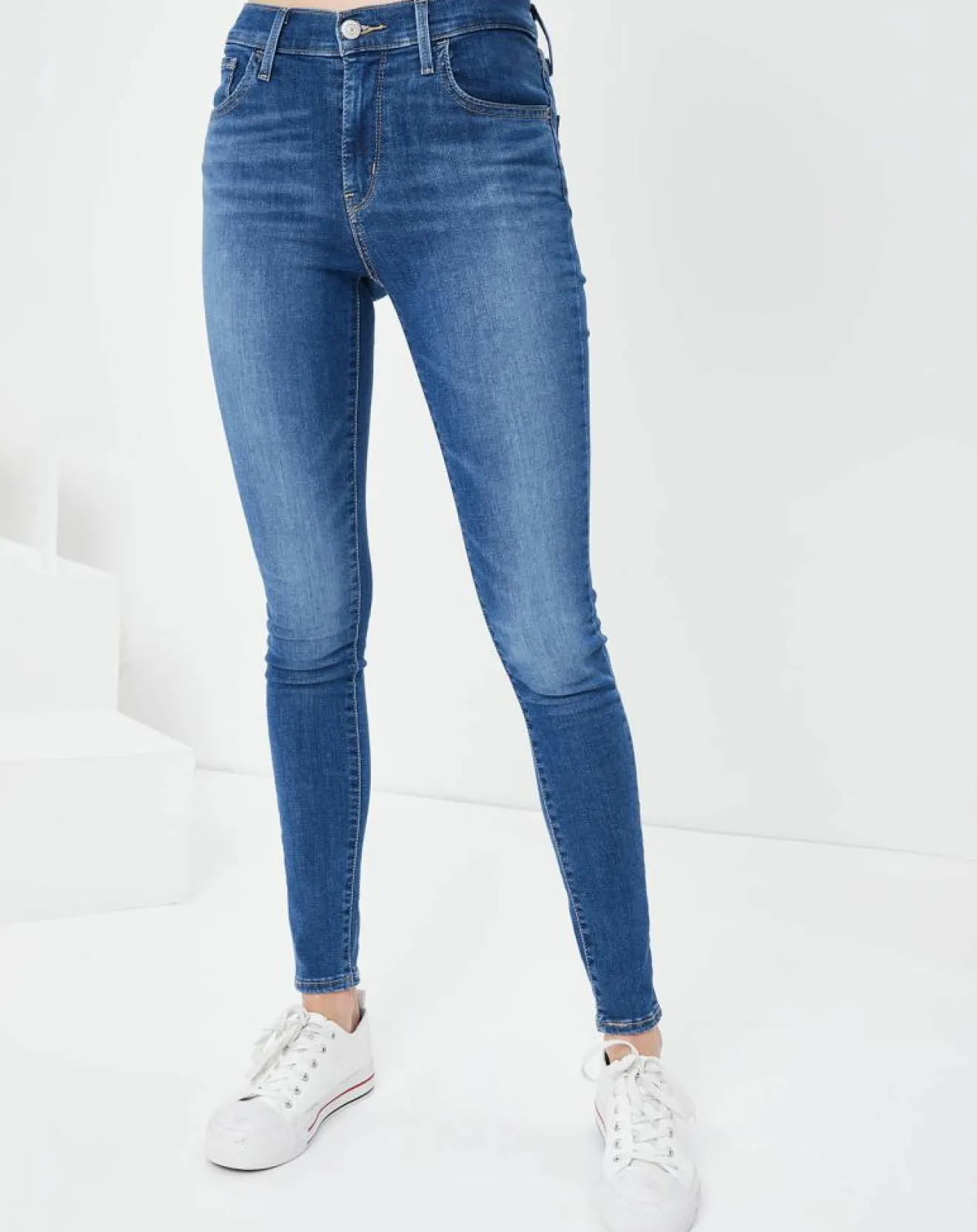 Outlet Levi's® Jean 720 Super Skinny Love Ride bleu