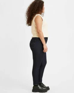 Sale Levi's® Jean 721 taille haute Sculpt with Hypersoft bleu brut