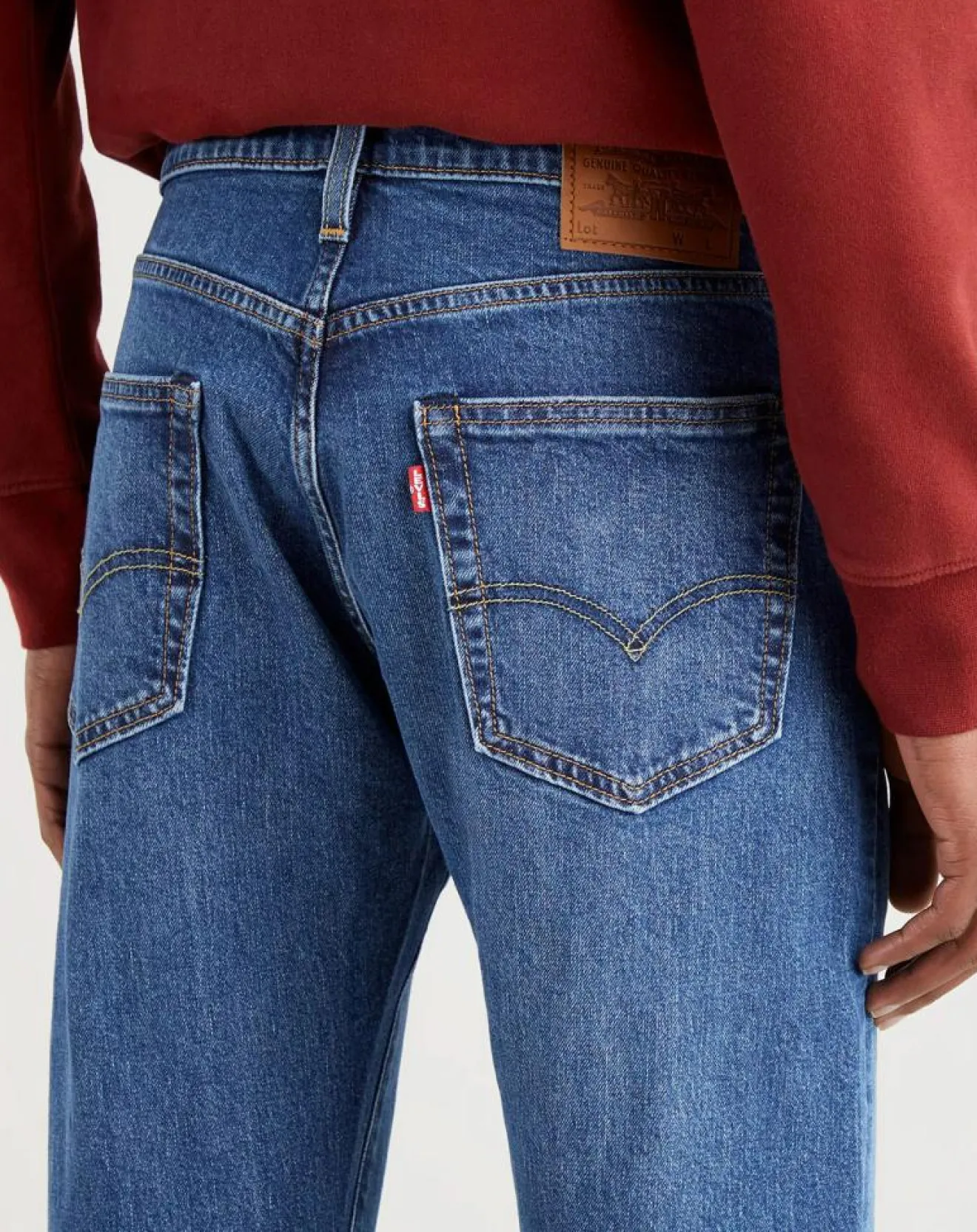 Outlet Levi's® Jean 502 Taper bleu moyen
