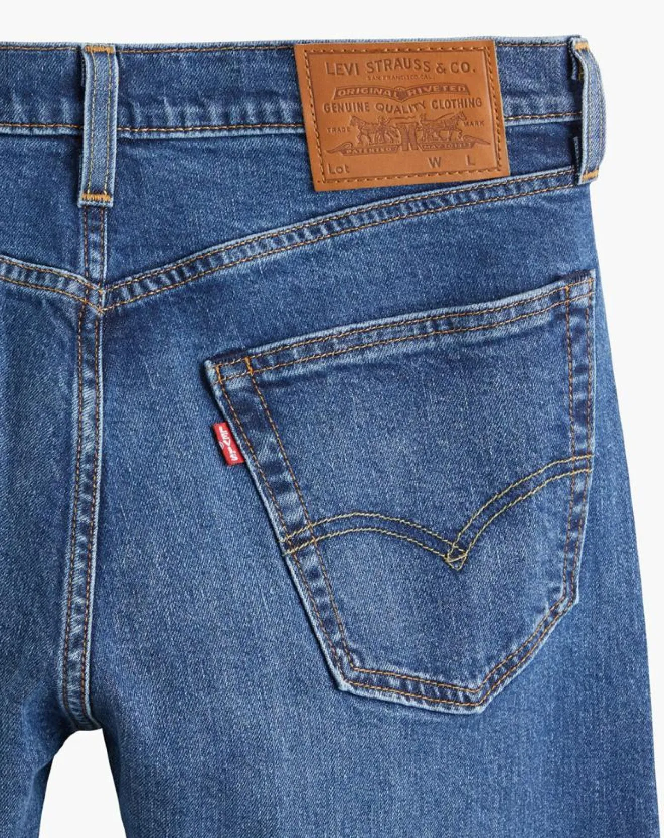 Outlet Levi's® Jean 502 Taper bleu moyen