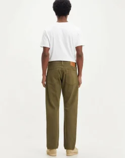 Sale Levi's® Jean 551™ Z en Coton & Chanvre Authentic Straight vert kaki