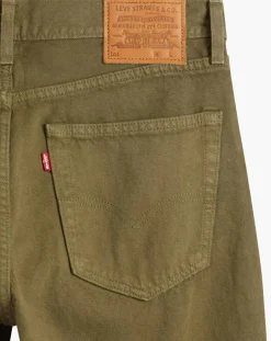 Sale Levi's® Jean 551™ Z en Coton & Chanvre Authentic Straight vert kaki
