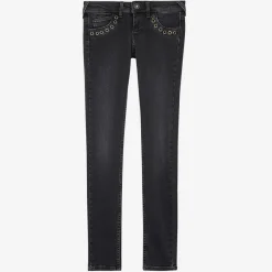 Enfant Pepe Jeans Jean ajusté Ariella noir