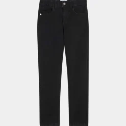 Online Galeries Lafayette & Kids Jean ajusté en Coton bio Karl stretch noir