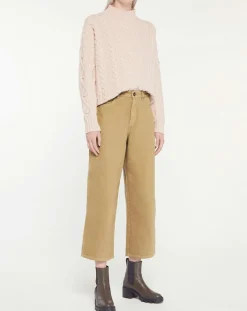 Outlet MaxMara Weekend Jean Ampezzo beige foncé
