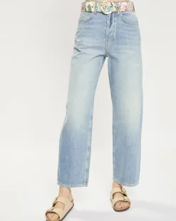 Scotch & Soda Jean ample bleu moyen