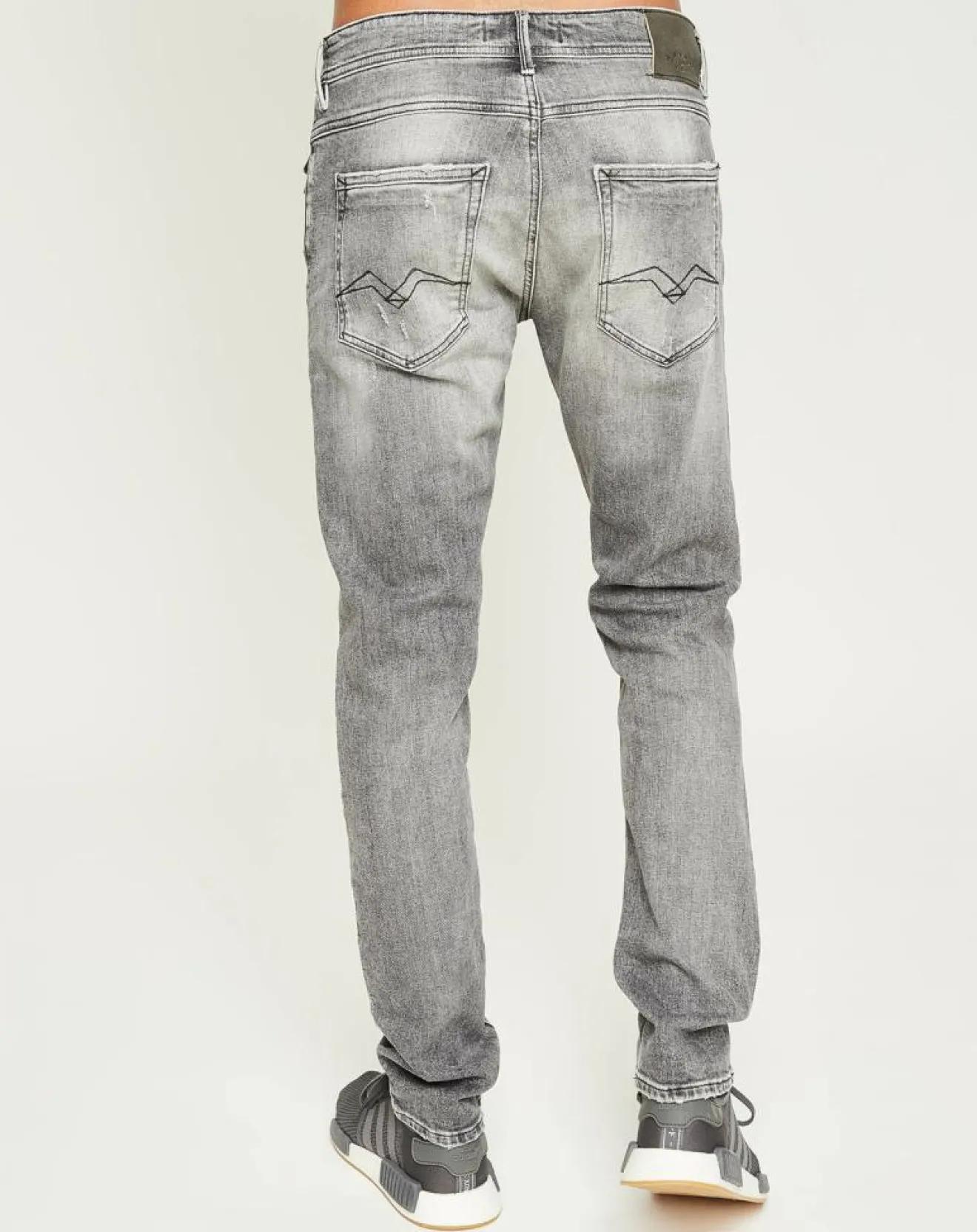 Best Replay Jean Anbass 10 Yo Stry gris clair