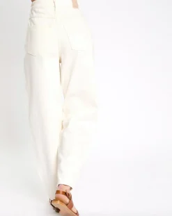 Femme Esprit Jean banana écru