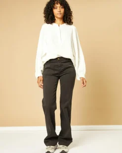 Hot Acquaverde Jean bootcut Charlotte charcoal