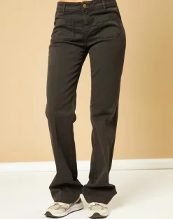 Hot Acquaverde Jean bootcut Charlotte charcoal