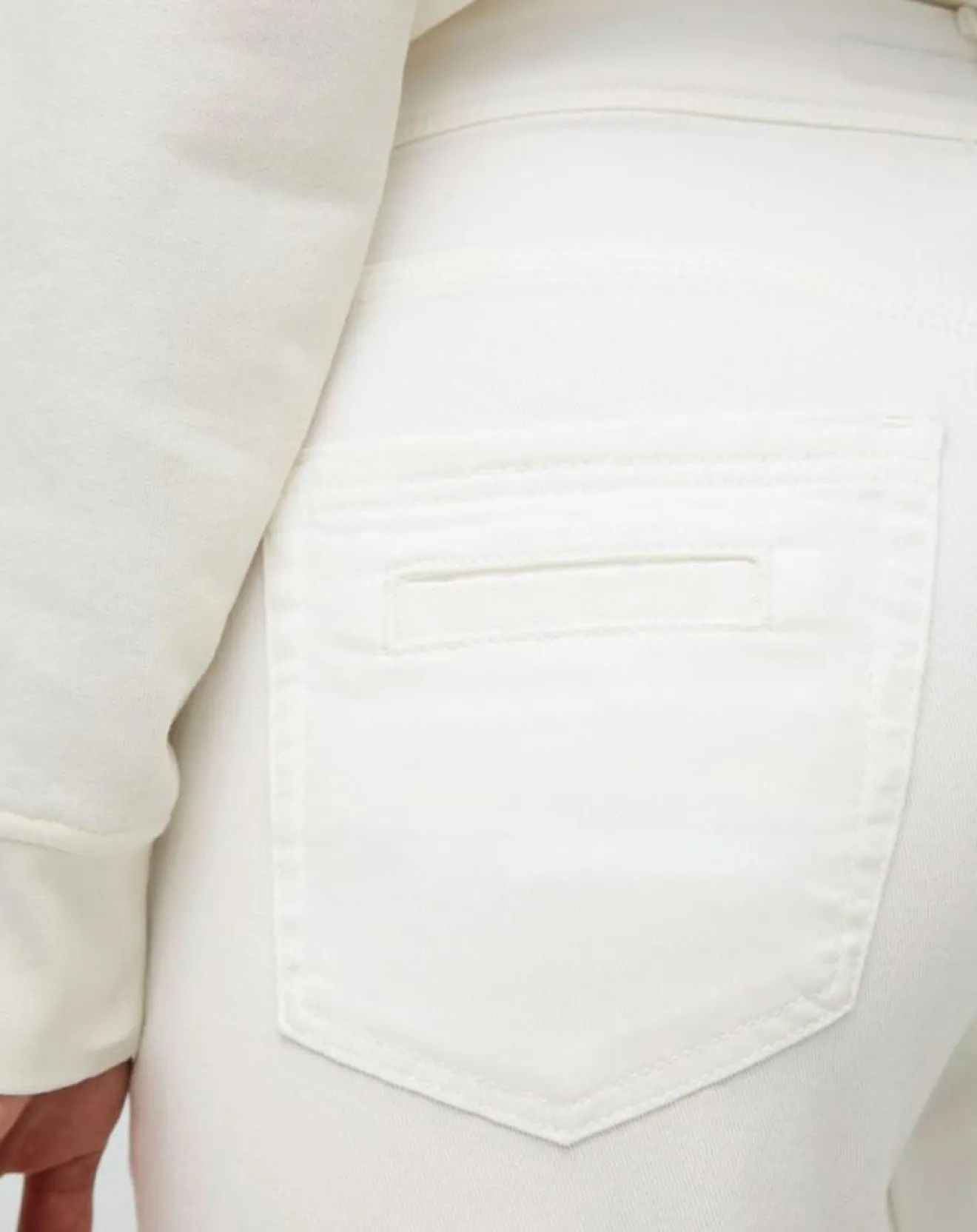 Femme Marc O'Polo Jean boyfriend blanc