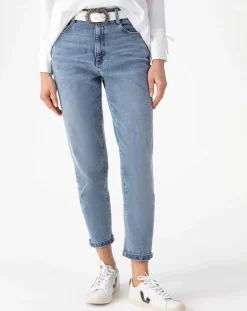 Femme Indies Jean Clarence jean bleached