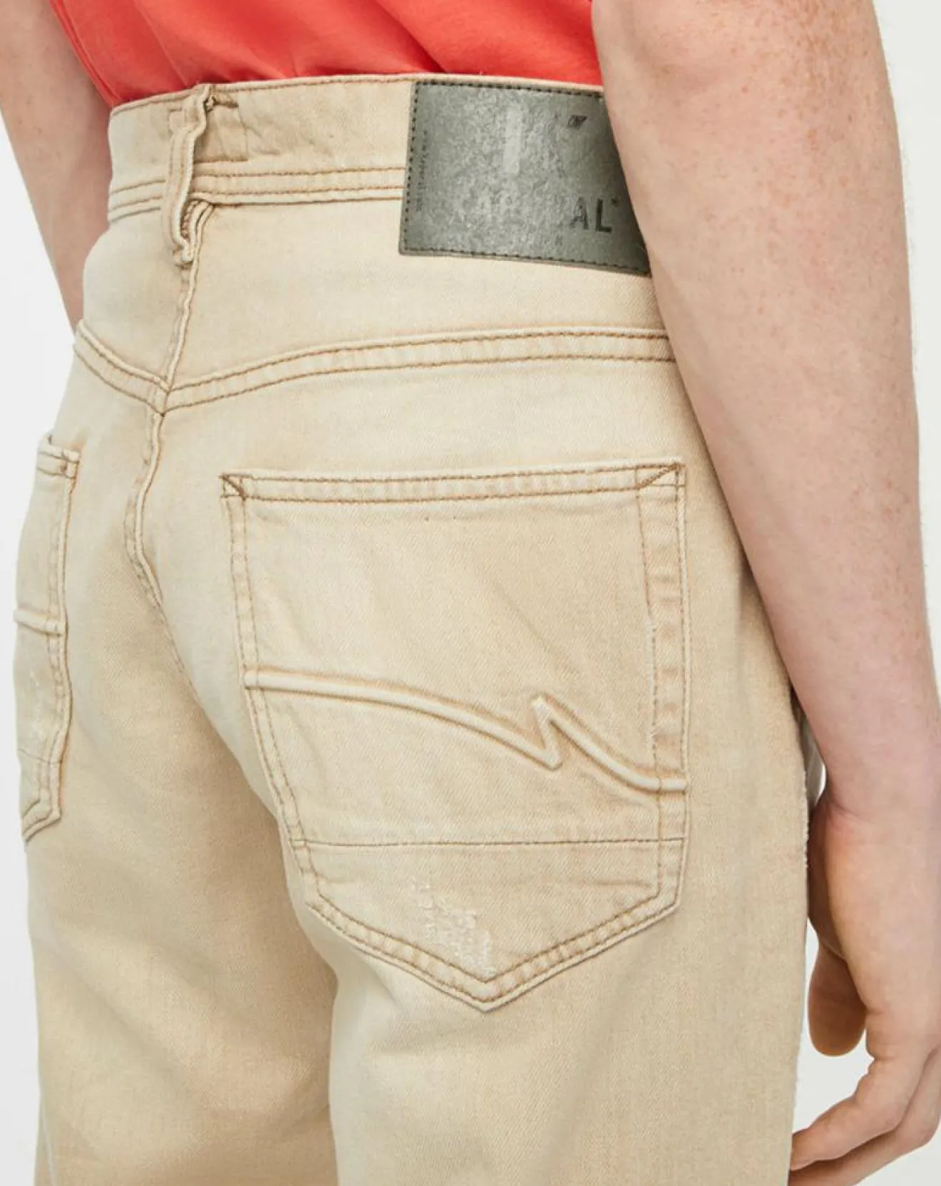 New Kaporal 5 Jean Droit Datte beige