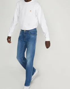 New Kaporal 5 Jean Droit Datte délavé bleu