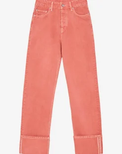 Femme Pepe Jeans Jean droit Dua rouge