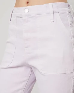 Femme J.Crew Jean Droit Leg Crop rose pâle