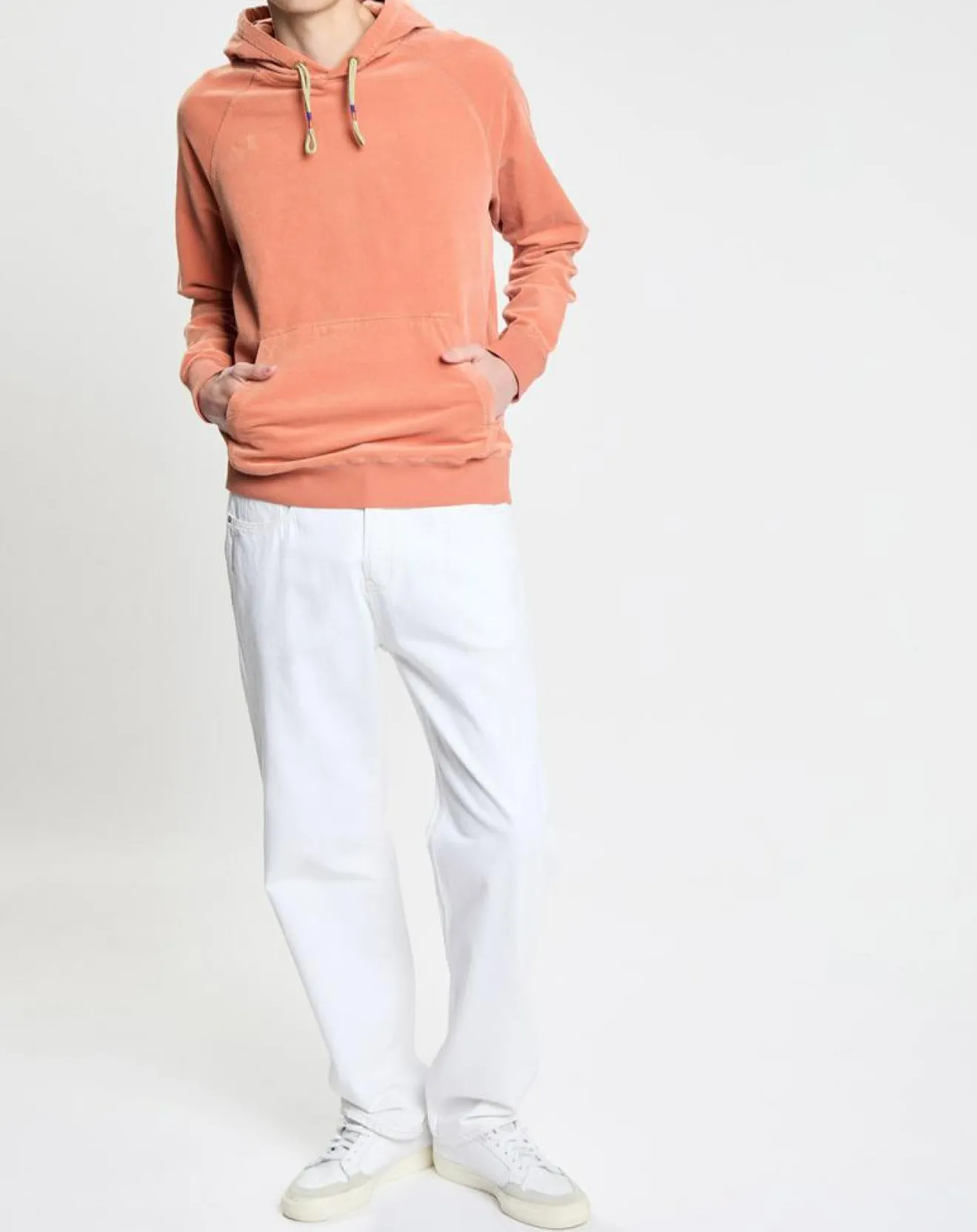 Homme Scotch & Soda Jean en Coton Bio mélangé Regular Fit blanc