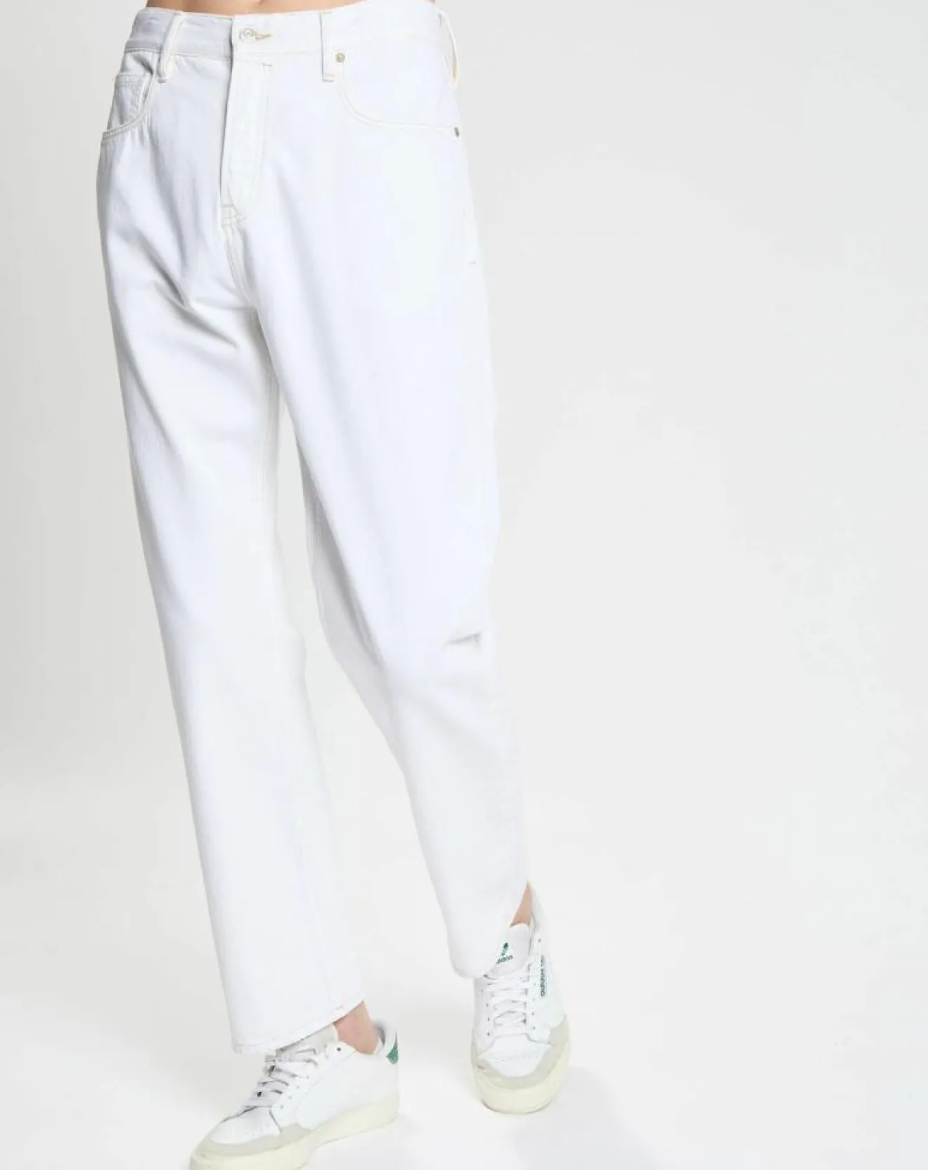 Homme Scotch & Soda Jean en Coton Bio mélangé Regular Fit blanc