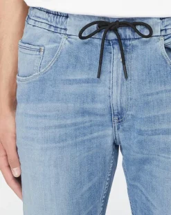 Homme Replay Jean en Coton Bio 573 Bio Milano bleu clair