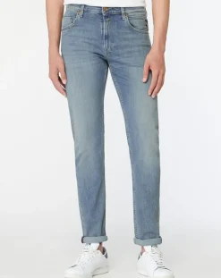 Homme Replay Jean en Coton Bio 573 bleu moyen