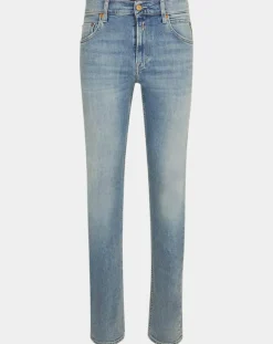 Homme Replay Jean en Coton Bio 573 bleu moyen