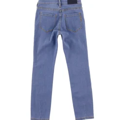 Enfant Scotch & Soda Jean en Toile de coton à taille haute bleu