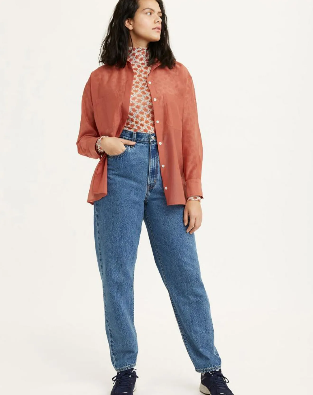 New Levi's® Jean high loose Taper Hold My Purse bleu