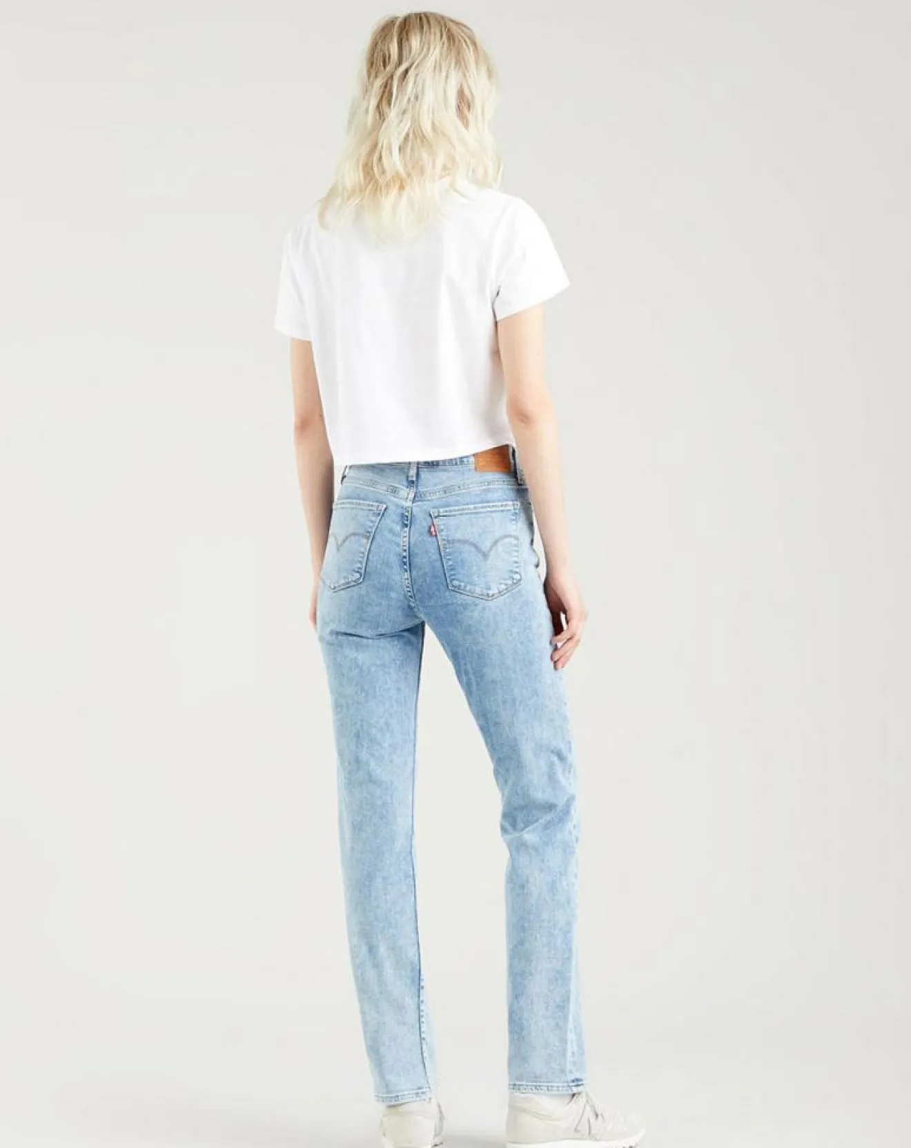 Femme Levi's® Jean high rise straight 724 Spill T bleu clair