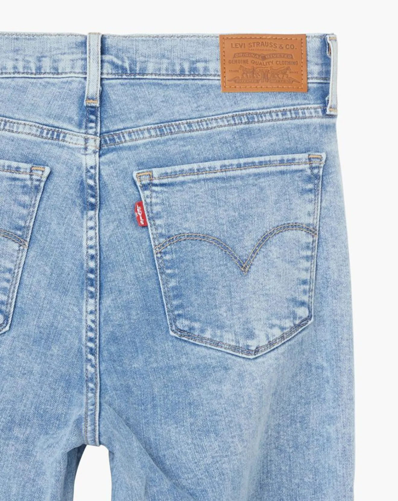 Femme Levi's® Jean high rise straight 724 Spill T bleu clair