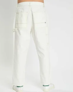 Homme Element Jean Highwater Work Canvas blanc