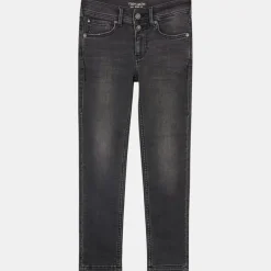 Enfant Teddy Smith Jean Kurt Skinny délavé gris foncé