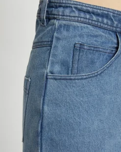 Femme Manoush Jean Large Amerinjean bleu