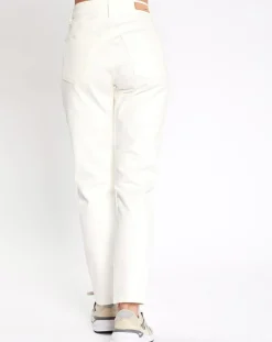 Femme Esprit Jean mom écru