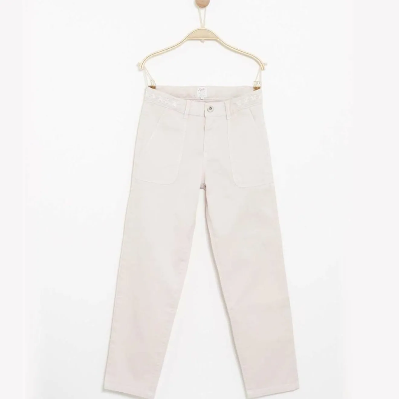 Discount Karl Marc John Jean Palty en Coton brodé rose pâle