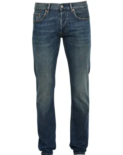 Homme Teddy Smith Jean Reg Iconic bleu moyen