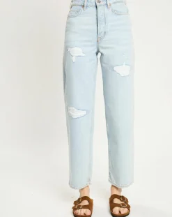 New Scotch & Soda Jean Regular Fit Abrasion bleu clair