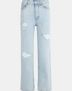 New Scotch & Soda Jean Regular Fit Abrasion bleu clair